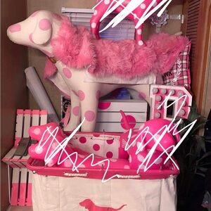Victoria’s Secret pink jumbo dog
